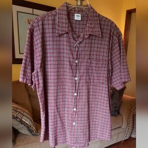 Vintage Y2K Men's Old Navy Short Sleeve Button Down Sh…